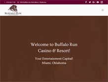 Tablet Screenshot of buffalorun.com